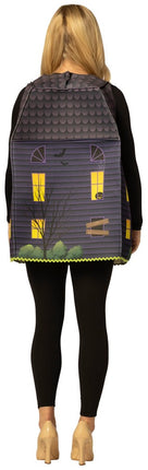 Adult Haunted House Sleeveless Tunic Costume