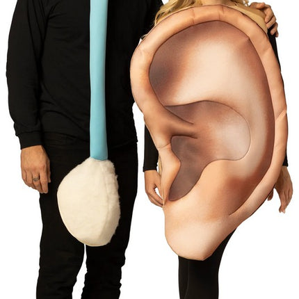 Adult Cotton Swab & Ear Couples Costumes
