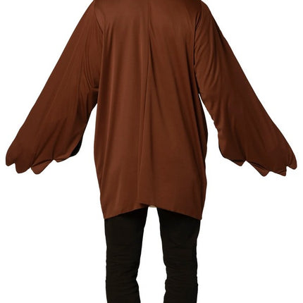 Adult Brown Owl Long-Sleeved Tunic Costume