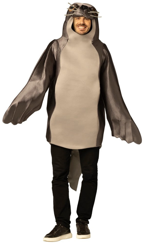 Adult Seal Long-Sleeved Tunic Costume