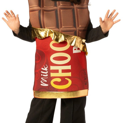 Kids Milk Chocolate Bar Tunic Costume