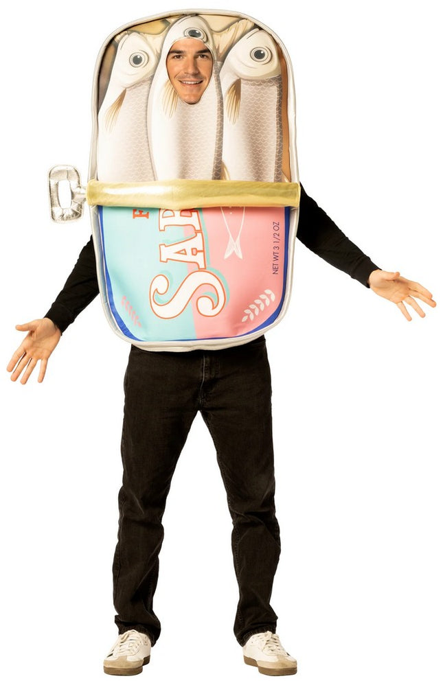 Adult Sardines Can Sleeveless Tunic Costume