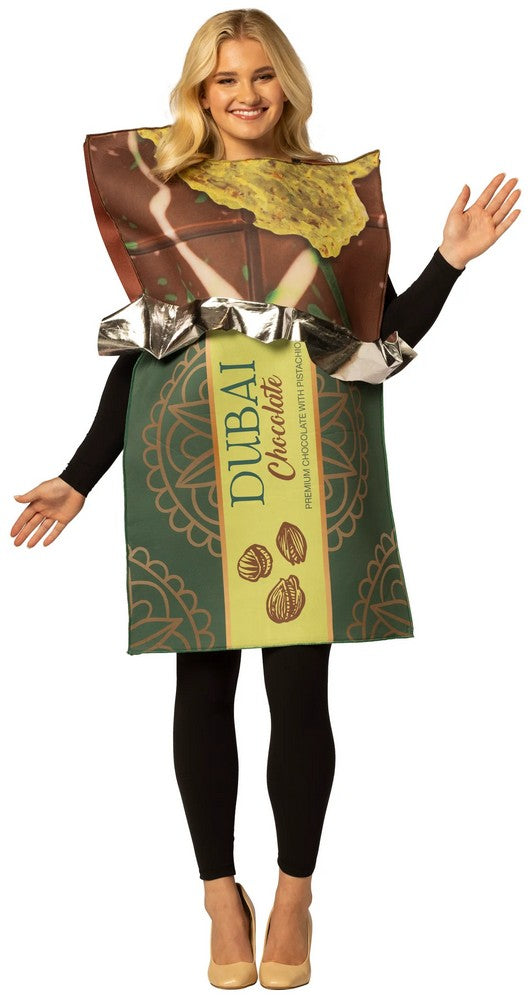 Adult Dubai Chocolate Bar Tunic Costume