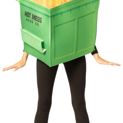 Adult Dumpster Fire Tunic Costume