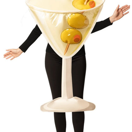 Adult Dirty Martini Glass Tunic Costume