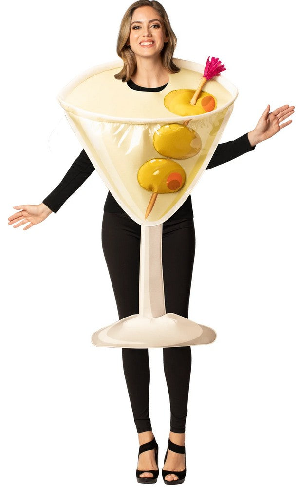 Adult Dirty Martini Glass Tunic Costume