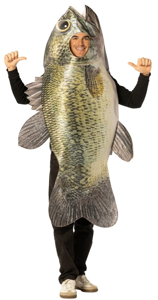 Adult Sea Bass Fish Sleeveless Tunic Costume