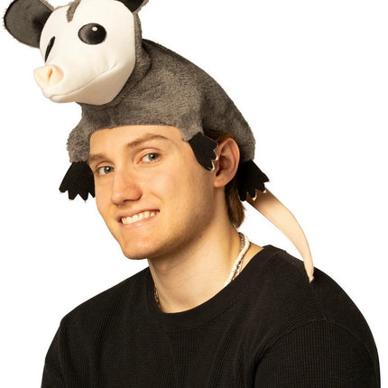 Adult Opossum Body Costume Hat