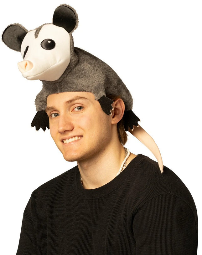 Adult Opossum Body Costume Hat