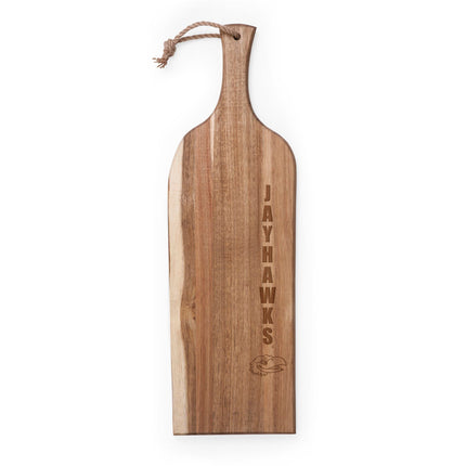 Kansas Jayhawks - Artisan 24" Acacia Charcuterie Board