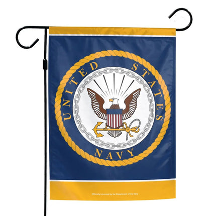 US Navy Flag Garden Flag - 12x18