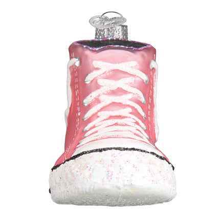 Pink High-top Sneaker Ornament