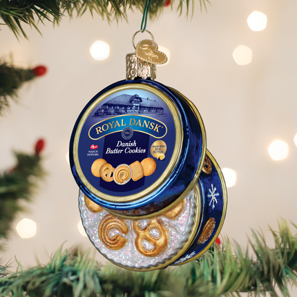 Royal Dansk Cookies Tin Ornament