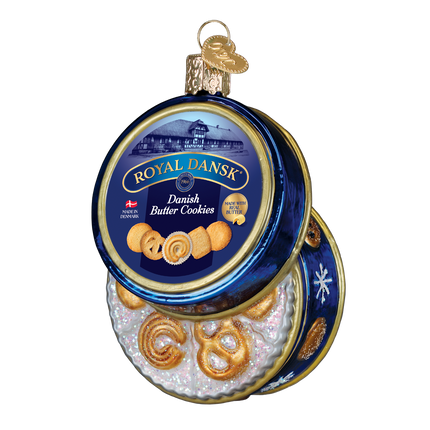Royal Dansk Cookies Tin Ornament