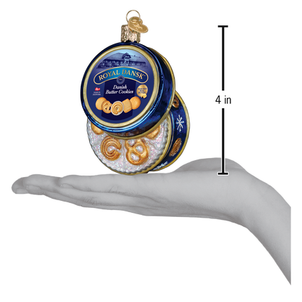 Royal Dansk Cookies Tin Ornament