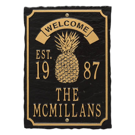 Personalized Antebellum Plaque