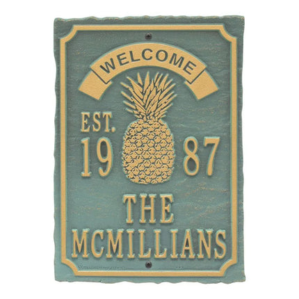 Personalized Antebellum Plaque