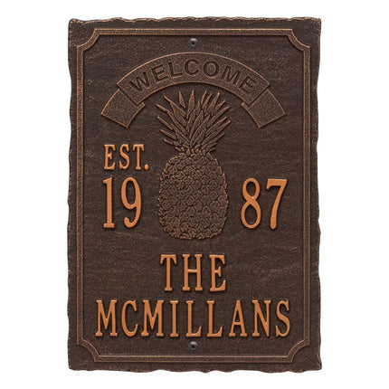 Personalized Antebellum Plaque