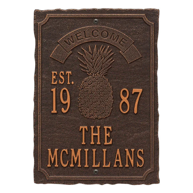 Personalized Antebellum Plaque