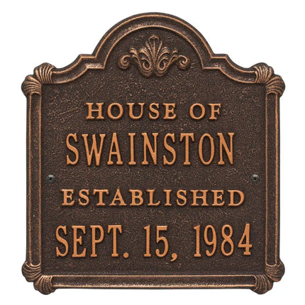 Chatham Anniversary Wedding Personalized Plaque