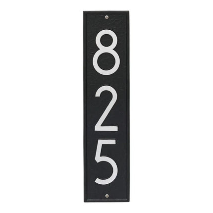 Personalized Delaware Modern Vertical Wall Plaque