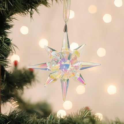 Radiant Crystal Starflake Ornament