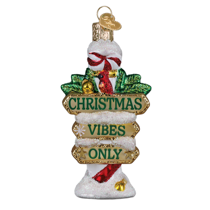 Jolly Junction Post Ornament