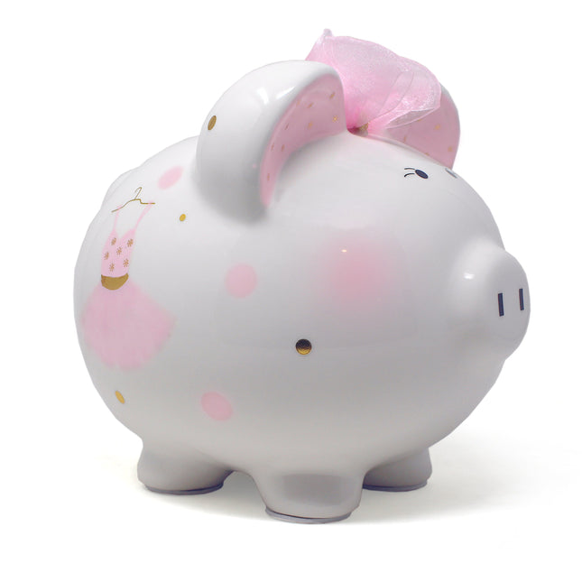 Cate's Closet Large Piggy Bank