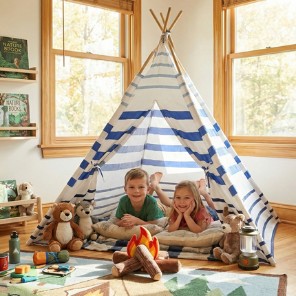 Nautical Stripe Teepee Tent