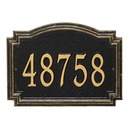 Personalized Williamsburg Address Plaque - 1 Line