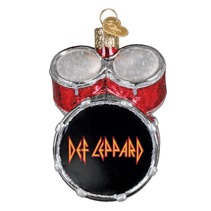 Def Leppard Drum Ornament