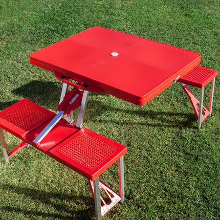 Picnic Table Portable Folding Table w Seats