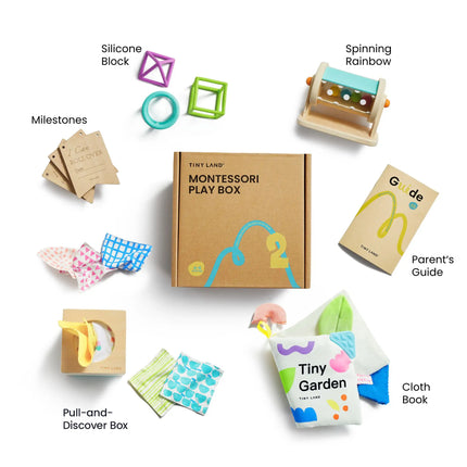 Tiny Land Montessori Toys for Newborns (4-6 Months)