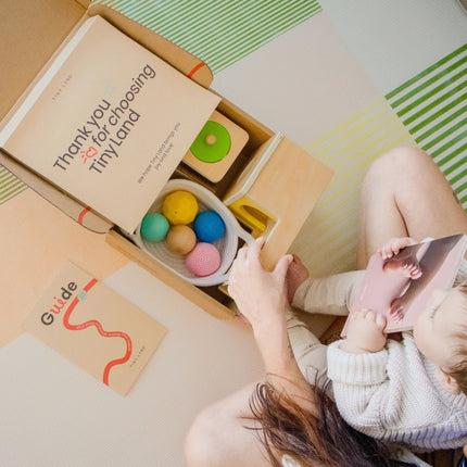 Tiny Land Montessori Toys for Newborns (7-9 Months)