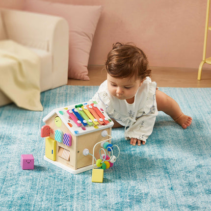 Tiny Land Cottage Activity Cube - Rainbow
