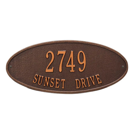 Personalized Madison Address Plaque - 2 Line