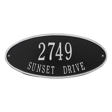 Personalized Madison Address Plaque - 2 Line
