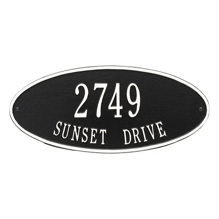 Personalized Madison Address Plaque - 2 Line