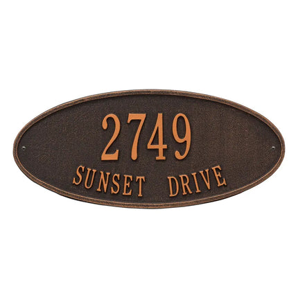 Personalized Madison Address Plaque - 2 Line