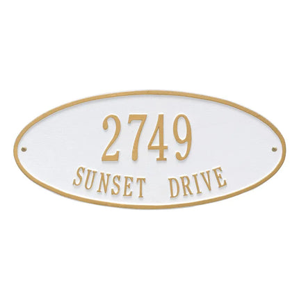 Personalized Madison Address Plaque - 2 Line