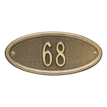 Personalized Madison Small Address Plaque - 1 Line