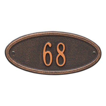 Personalized Madison Small Address Plaque - 1 Line