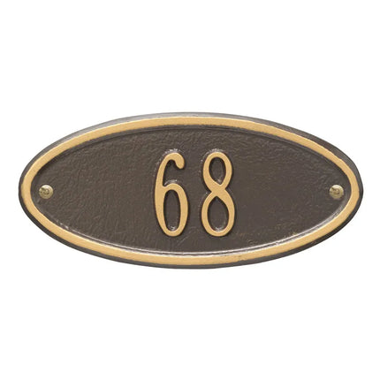 Personalized Madison Small Address Plaque - 1 Line