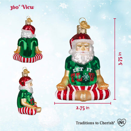 Zen-ta Claus Ornament