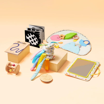 Tiny Land Montessori Toys for Newborns (0-3 Months)
