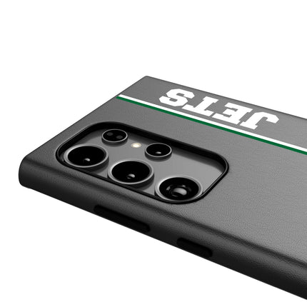 New York Jets 1963 Historic Collection Sidebar MagSafe Compatible Phone Case for Samsung Galaxy