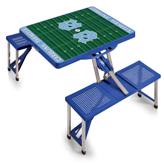 North Carolina Tar Heels Football Field Picnic Table Table Seats