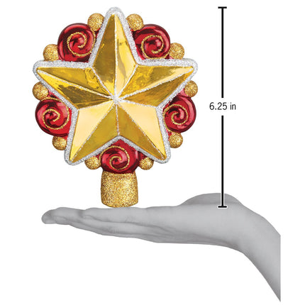 Swirly Star Tree Topper