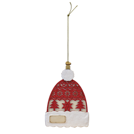 Cozy Cap Surprise Ornament