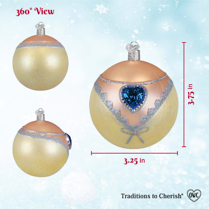 Soul Of The Sea Round Ornament